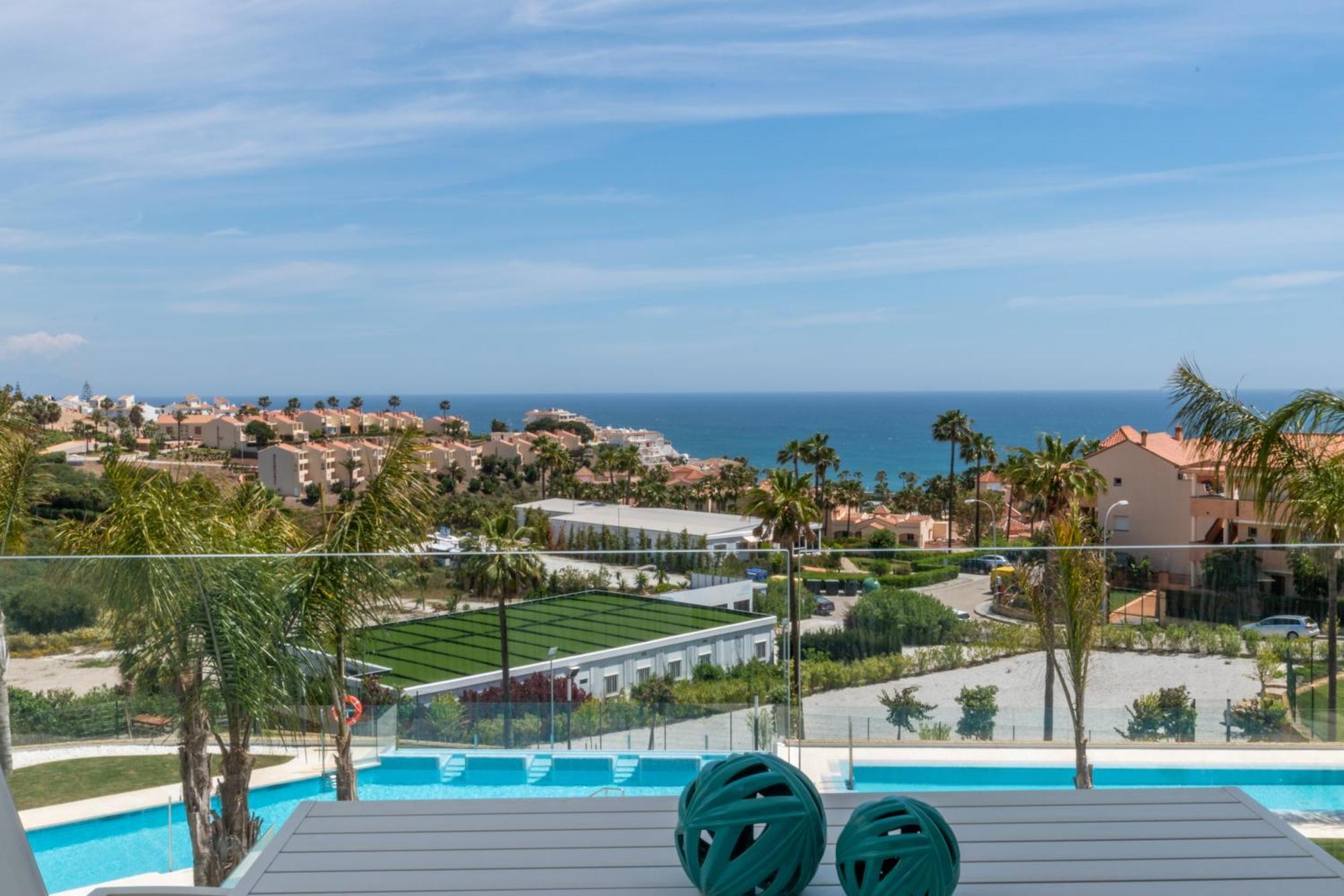 Apartmán Luxury 2Br Seaviews - Santa Barbara Heights Fuengirola Exteriér fotografie